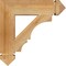 Ekena Millwork Balboa Arts & Crafts Rough Sawn Bracket, Western Red Cedar, 4"W x 18"D x 18"H BKT04X18X18BOA03RWR - alternate 3